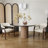 Swivel Tufted Dining Chairs With Casters And Arms-105846494-105846496-130021430