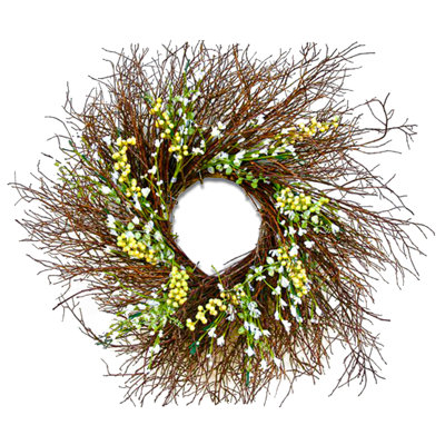 Couronne de brindilles 24 po