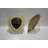 Miroir de table en rotin