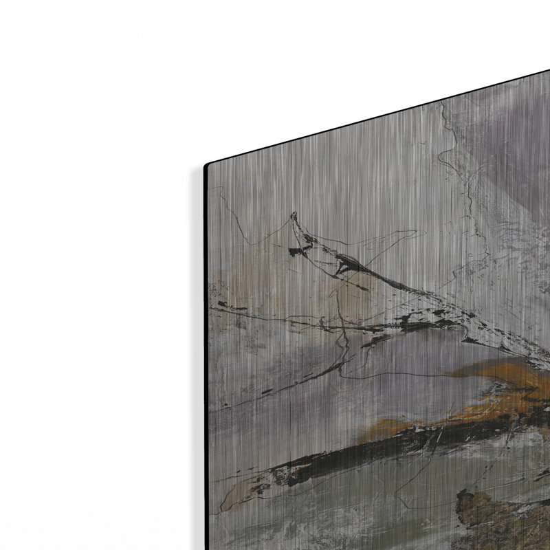  «Peak Point» par Design Fabrikken, art mural en métal, H 36 po x l 24 po