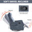 Fauteuil inclinable manuel Blue Massage-2006590881