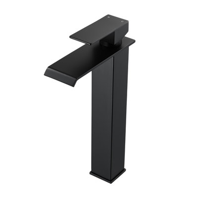 Black 304 Stainless Steel Basin Mixer Tap