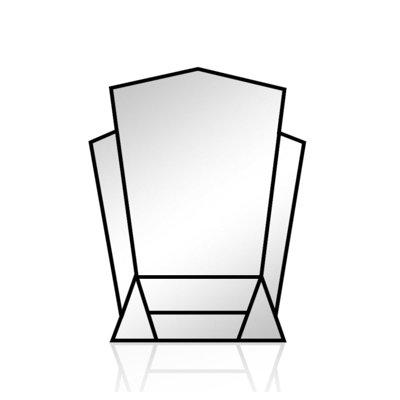 Derwood Owen Art Deco Mirror