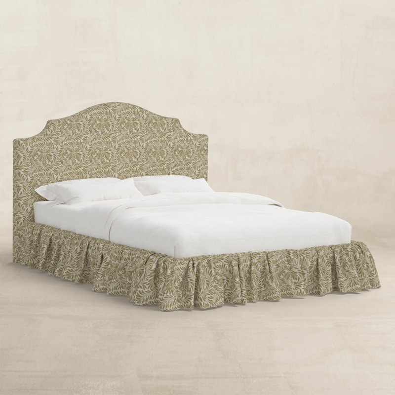 Upholstered Bed, Queen, Dijon