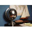 Globe de table en aluminium