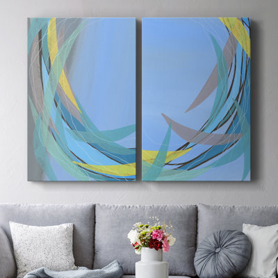Circulating Flow I-Premium Gallery Wrapped Canvas -Ready to Hang