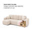 Safila 3 Seater Sofa Bed-527050482
