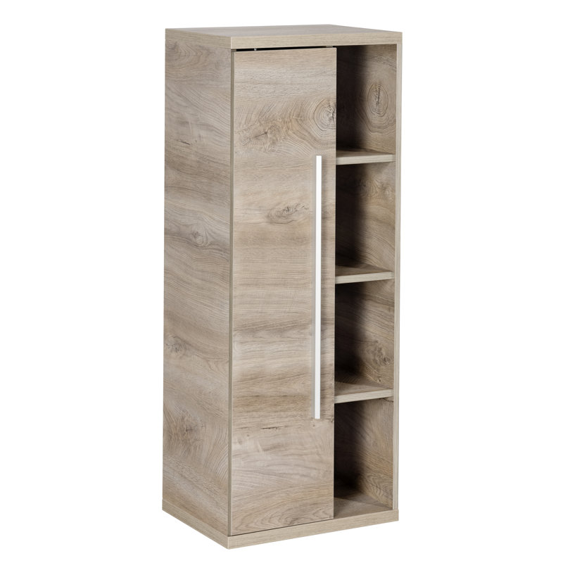 Stanf Bathroom Cabinet, Left, Brown