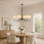Lustre traditionnel 37 po avec abat-jour empire