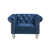 Velours bleu est en rupture de stock