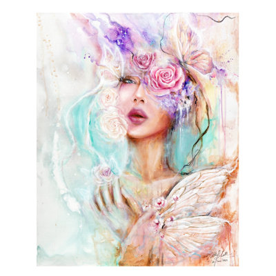 Rose Blush | Painting By Alika Bhatt | For Wall Décor