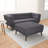 Ardrie Velvet Ottoman-278978633