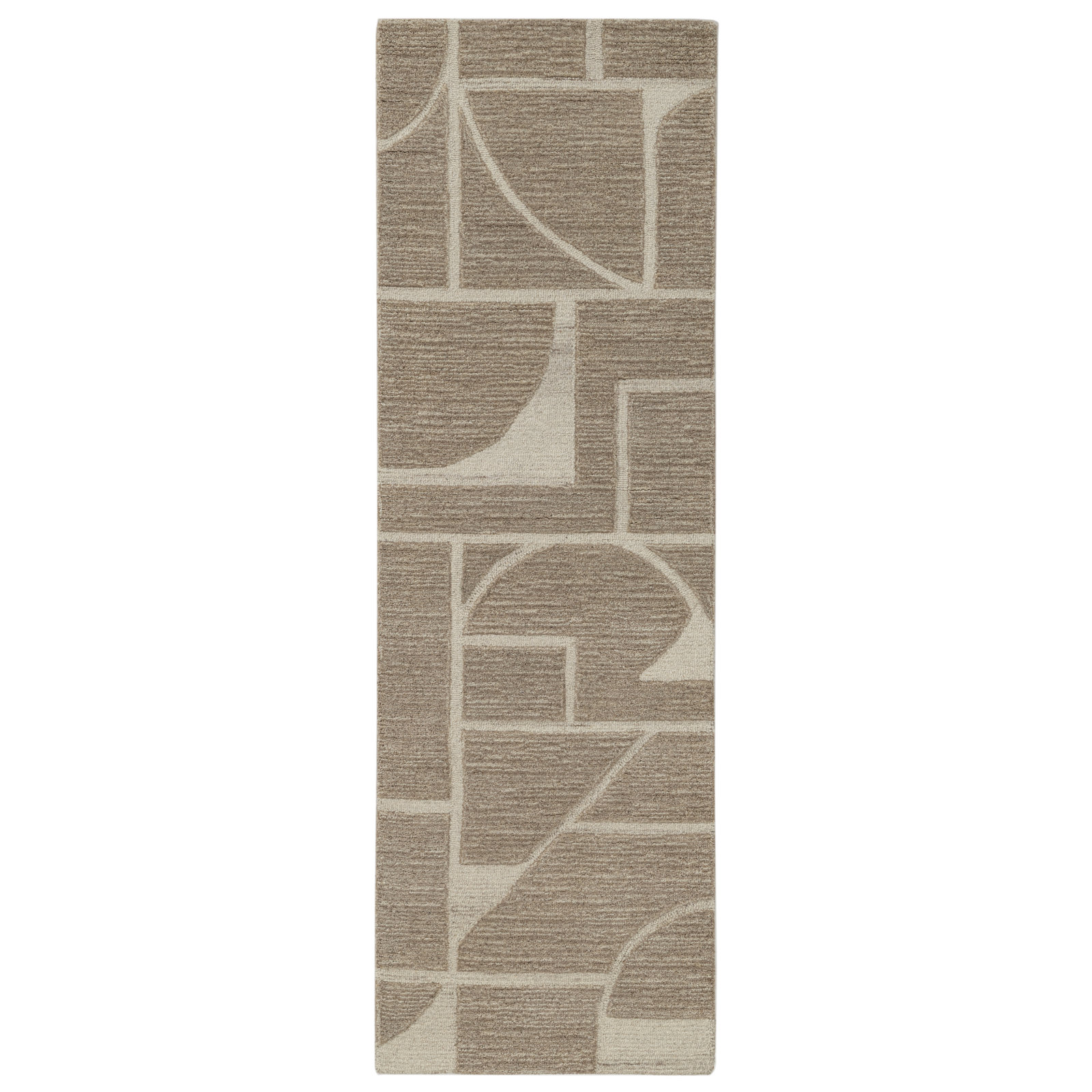 Ike Hand Tufted Wool Indoor Rug, 2'6x8'