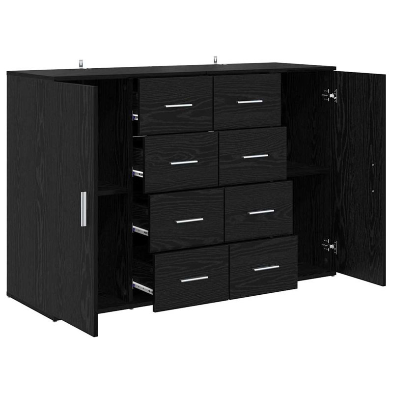 59cm Sideboard, Black Oak