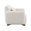 Chaise d'appoint avec pivot, idéale pour le salon ou la chambre à coucher