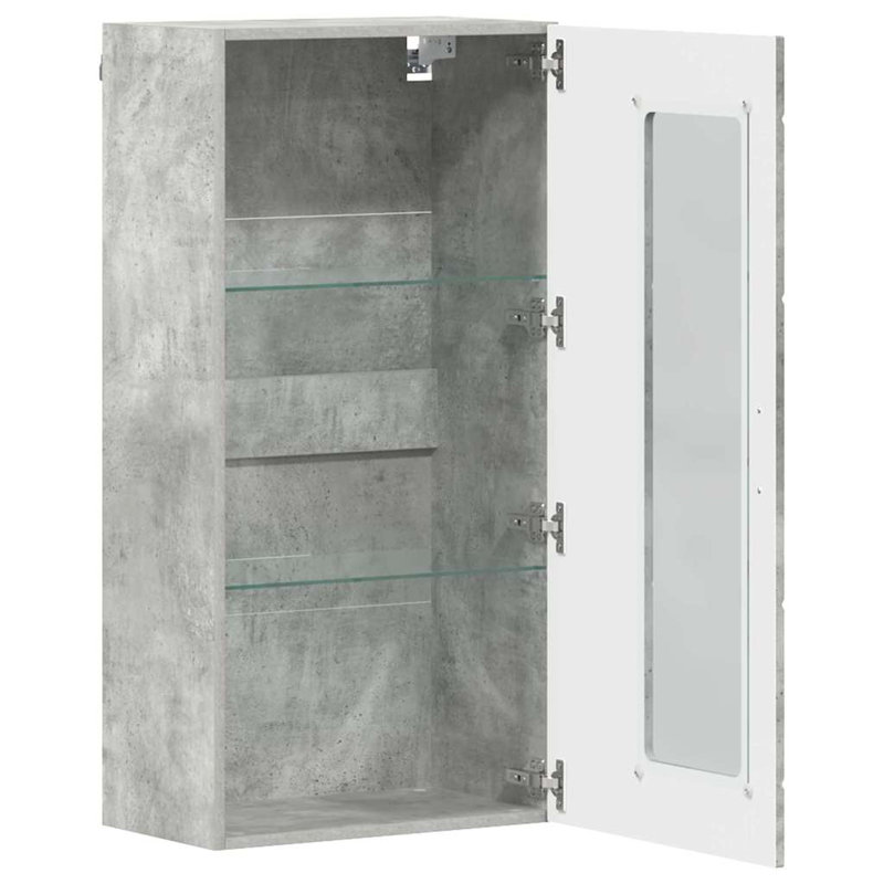 Rectangle Accent Cabinet, Concrete Grey