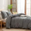 Ensemble de housse de couette 100% coton délavé Bestouch Bestouch-114866839-115115462