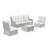 Five-Person Group Outdoor Wicker Set With Wicker Coffee Table-1203556806-1203556805