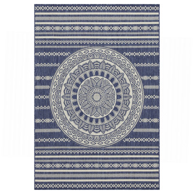 Tapis bleu intérieur / extérieur