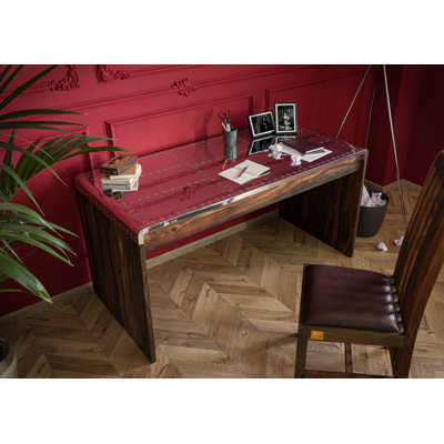 Tambora Solid Wood Writing Desk