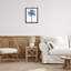 Toile abstraite encadrée avec palmier brossé abstrait, design par Kristen Drew-532522352-532522353