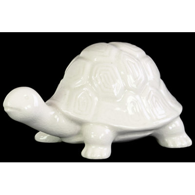 Figurine tortue en céramique des galápagos