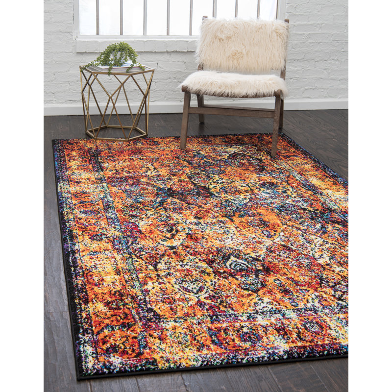Walmoor Oriental Indoor Rug, Rectangle 8' x 10'