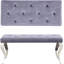 Banc rembourré en velours Adrika-721924461-721924460