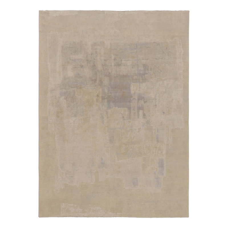 Modern One-of-a-Kind 8'1X11'1 Hand Knotted Area Rug