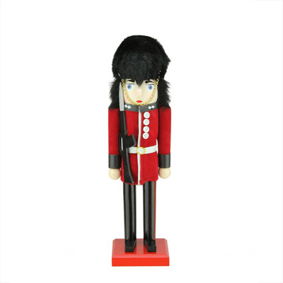 Soldat casse-noisette 14 po rouge et noir Royal Guard