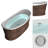 66.14'' x 30.71'' Freestanding Soaking Acrylic Bathtub