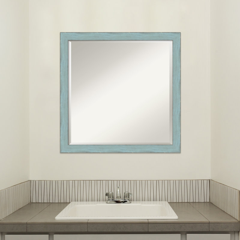 Heidrick Flat Mirror, 22.25" H x 22.25" W