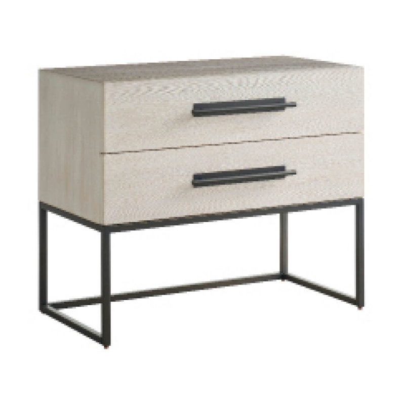 Baxley 34'' W Nightstand, Ivory