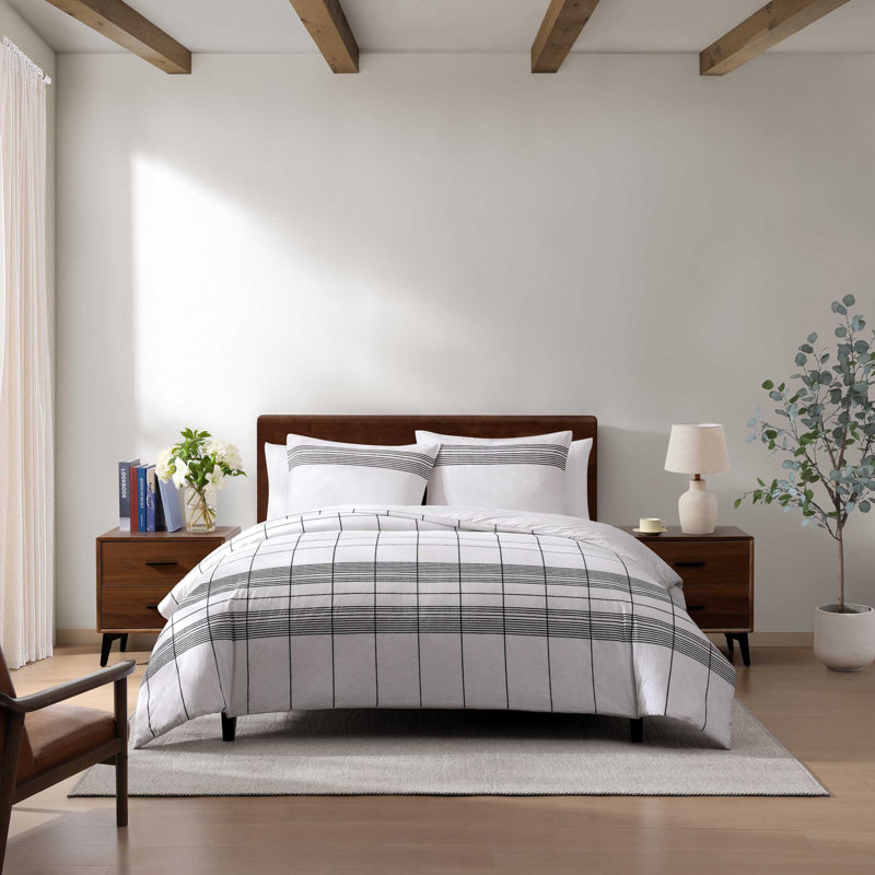 Ensemble d'édredon Tommy Hilfiger Brooklyn Heights, Édredon pour lit simple + 1 taie décorative stan
