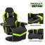 Fauteuil inclinable ergonomique en similicuir pour PC avec jeu de course Inbox-1840458021