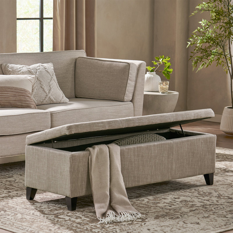Repose-pieds de rangement polyvalent avec un design élégant pour la maison