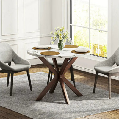 Breshia 40" Round Dining Room Table