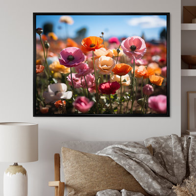Champ de fleurs vibrantes I