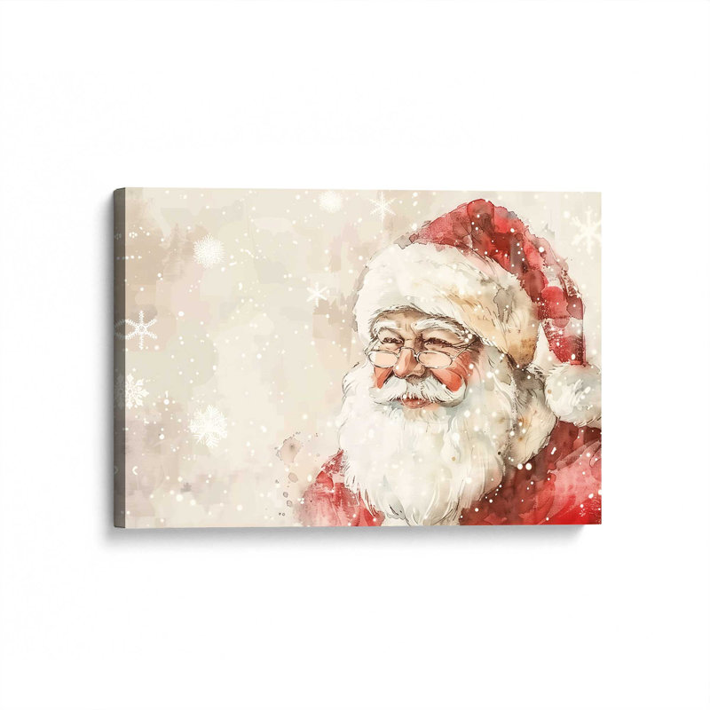 Impression sur toile Jolly Glow, Toile tendue avec châssis, H 12 po x l 18 po