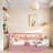 LED Platform Bed Frame with Storage Drawers, USB Ports, 7-Color Adjustable LED Lights, Sturdy Wood Frame with Linen Slats, No Box Spring Needed-614311558