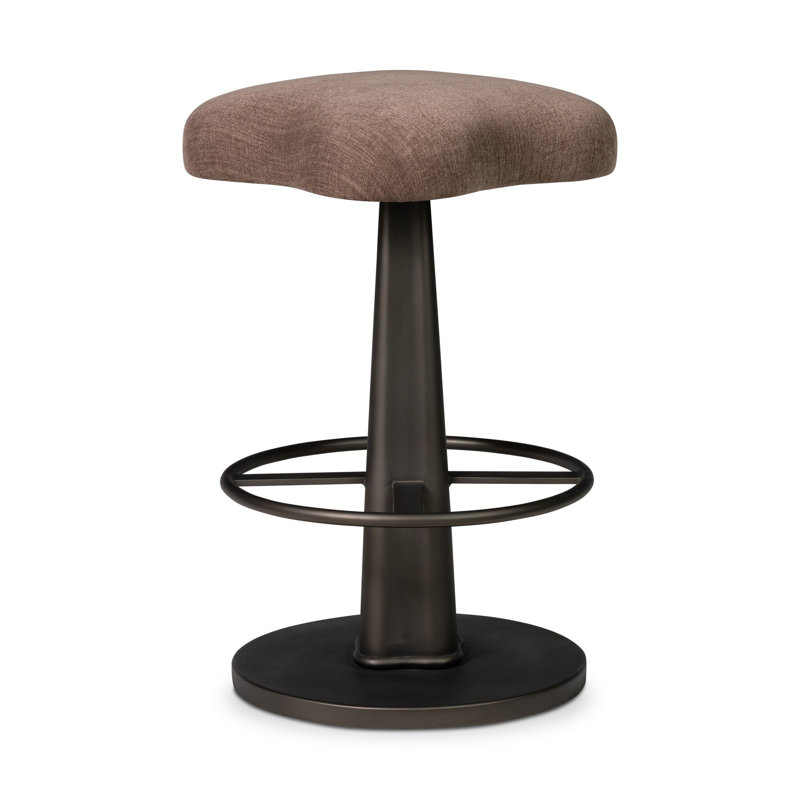Swivel Upholstered Bar Stool, Counter