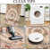 Washable Area Rug Apricot Butterfly Soft Accent Carpet Vintage Inspired Distressed Low Pile for Living Room Dining Room Bedroom Den