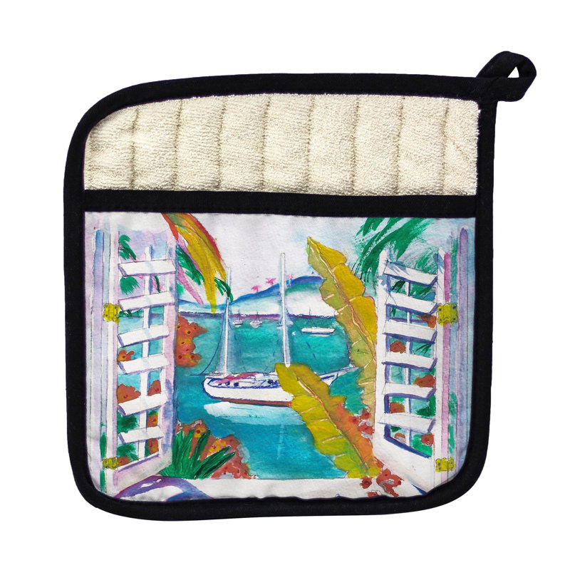 Betsy Drake Interiors Cotton Potholder