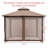 Mosquito Screen Netting With Zipper for Wood Framed Gazebos