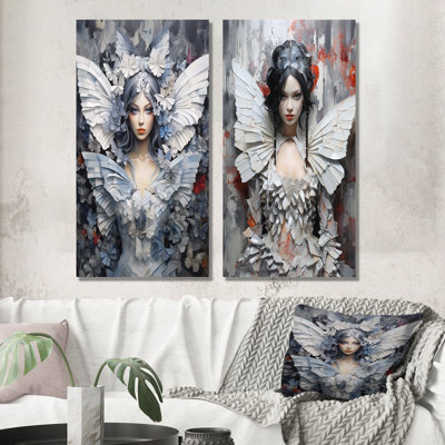 Ensemble de salon 3 pièces White Butterfly Glam