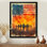 Leaston - paysages, art mural sur toile