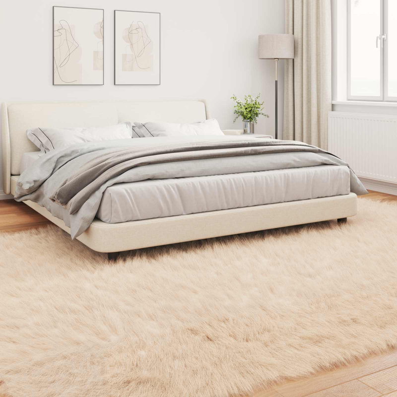 Solid Colour Standard Area Rug, Rectangle 200 x 280 cm