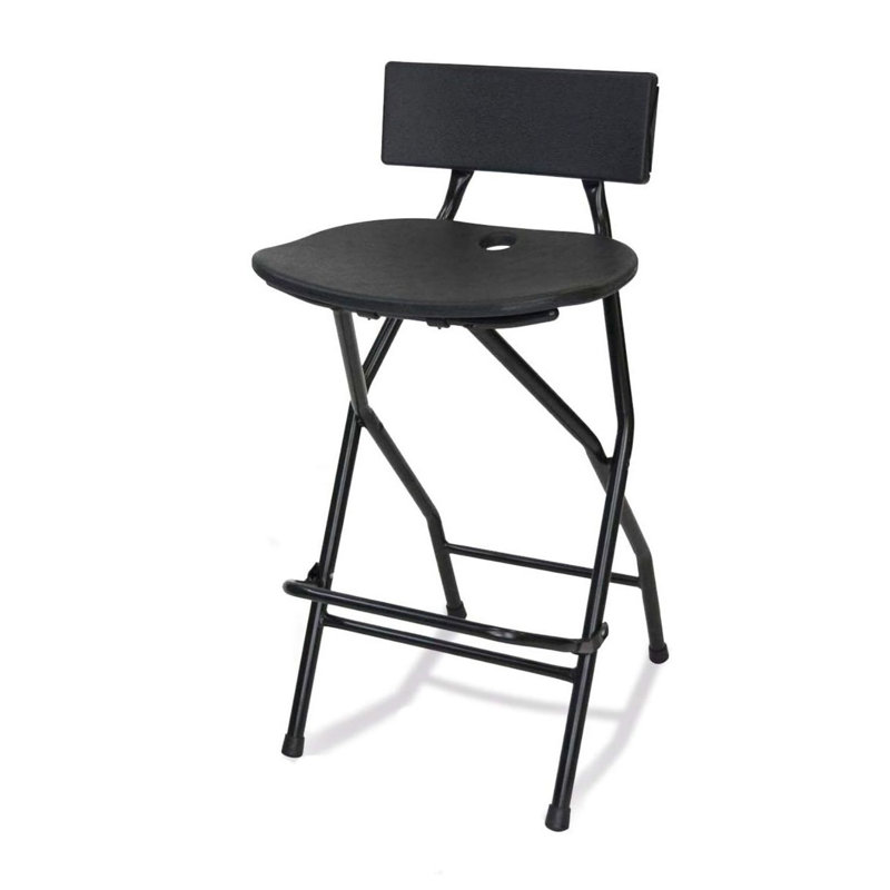 Counter Stool with Metal Frame