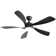 52" 5 - Blade Modern Ceiling Fan With Led Lights And Remote Control