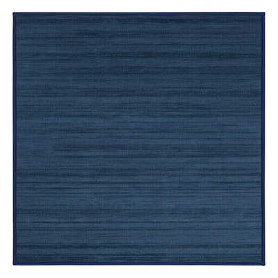 Machine Washable Solid Gray Area Rug